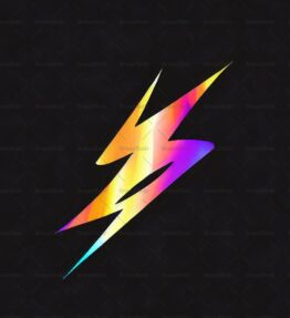 Energiegeladener Blitz